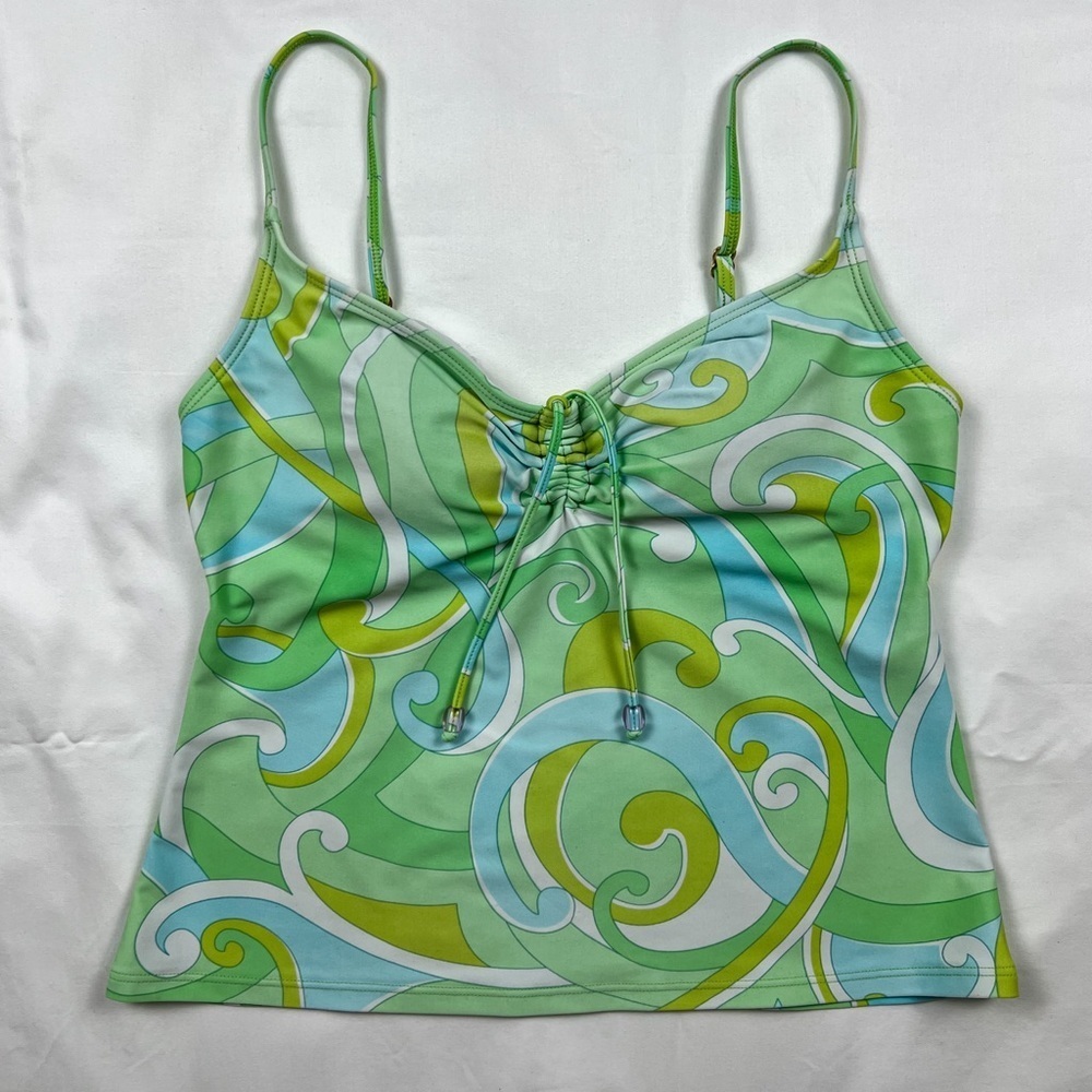 Y2K Tankini Crop Top - Picture 2 of 6